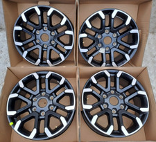 17" FORD RANGER GENUINE SET OF DIAMOND CUT ALLOY WHEELS