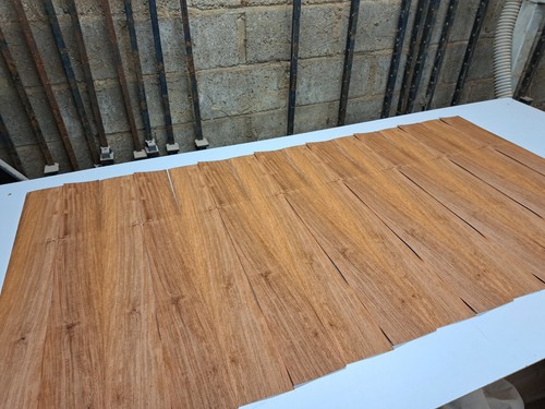 Rosewood veneer 16 - rosewood, natural