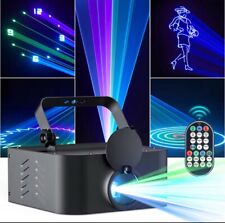 RGB Animation Laser Projector Light DMX 3D Party Stage Lighting Sound Activated