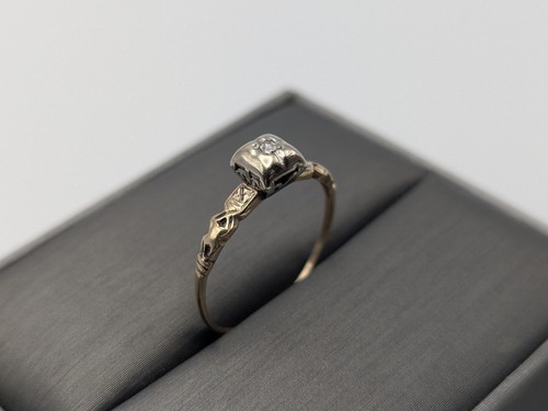 Antique art deco 14k - art,