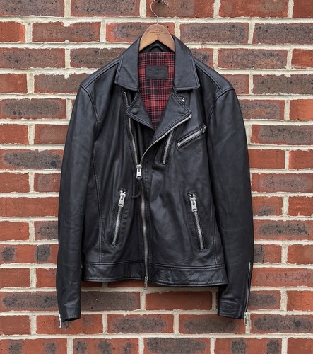 Allsaints mens klisko leather - allsaints,