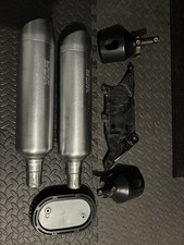 Harley-Davidson Fat Bob FXFB / FXFBS exhaust silencers / mufflers and filter