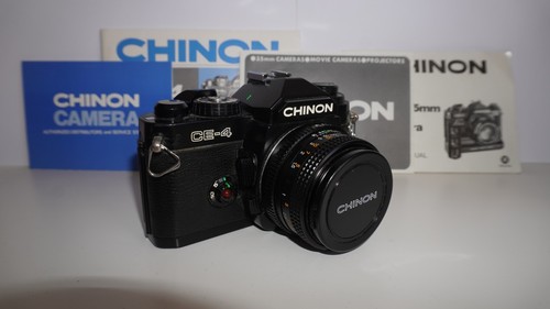 Chinon 35mm slr - chinon, film