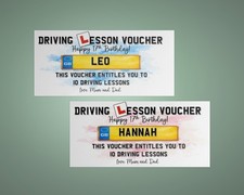 Personalised Handmade Driving