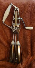 Retro Rotary Prestige Stainless Steel Hand Whisk /Egg Beater - Working Order