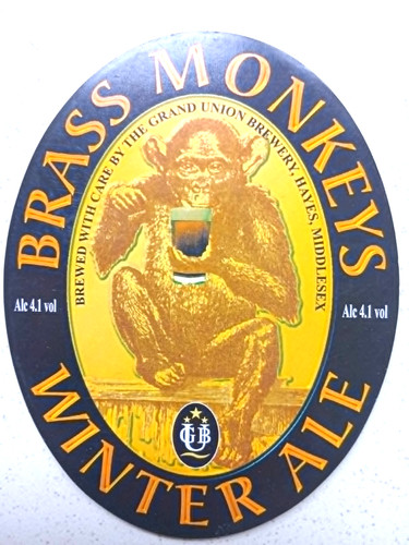 Brass monkeys winter ale - ale,