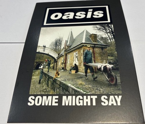 Oasis live postcard some - 25,