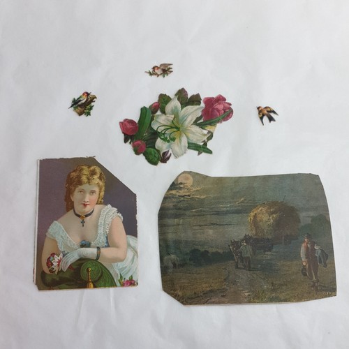 Victorian scrapbook items - victorian,