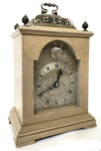 Antique miniature mantel clock - miniature,