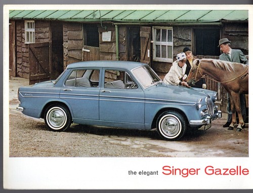 Singer gazelle series 1600 - singer,