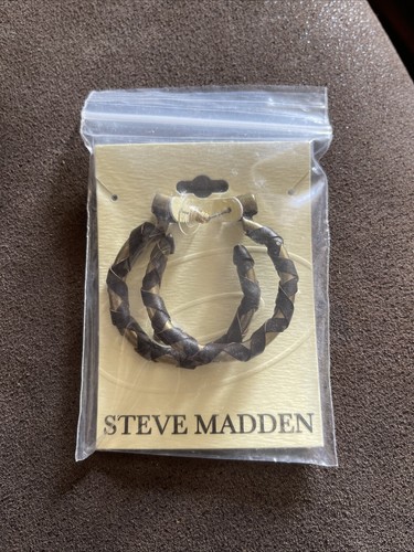 Steve madden bronze color hoop - bronze,
