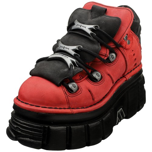 New rock half boot - new,