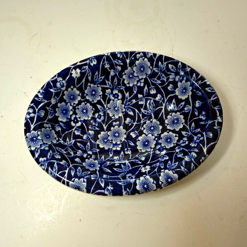 Burleigh calico blue - calico, &