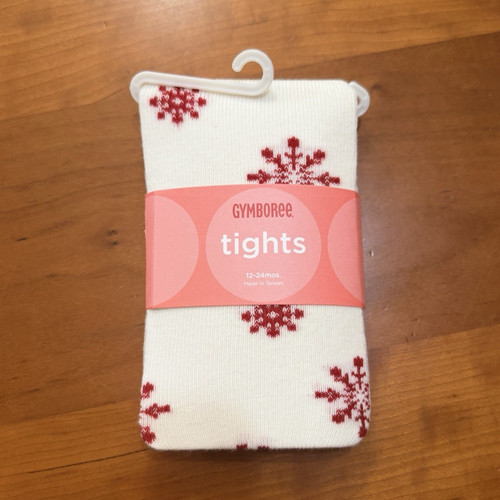 Gymboree white red snowflake - white/red,