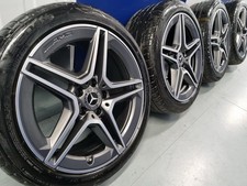 Genuine Mercedes C E Class 18” AMG W205 Alloy Wheels & Tyres W204 Vito W212 TPMS