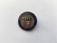 C1940s-50s VINTAGE MIDDLESEX HOSPITAL NURSES LEAGUE NURSES ENAMEL PIN BADGE