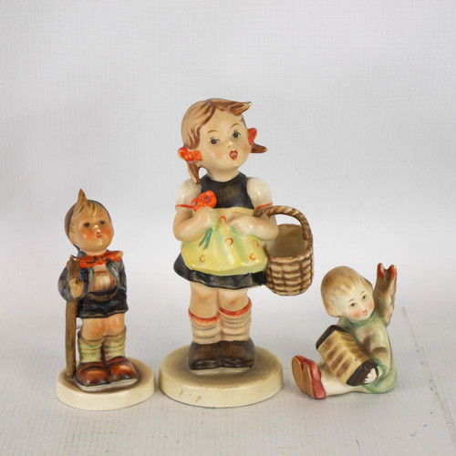 Goebel hummel figurines - goebel, 3x