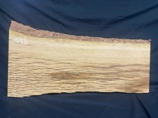 Solid oak plank, coffee table