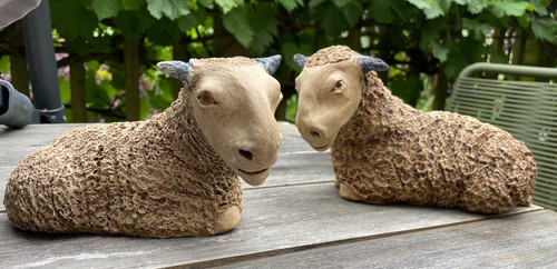 Large studio pottery sheep - large,