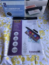 A4 Laminator & New Pack Of