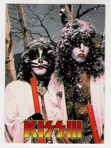 Kiss series collector cards - 3,