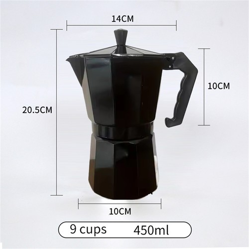 Stainless coffee maker - maker, moka