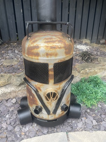 Splitscreen log burner - vw,