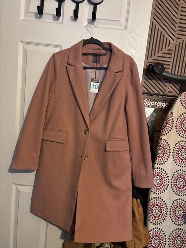 Primark pink long smart jacket - primark,