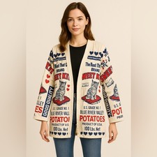 Vintage Sack “Sweet Kitten