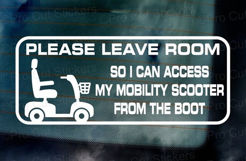 Mobility scooter parking - mobility,
