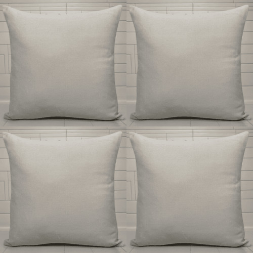 Set cream jute hessian - of,