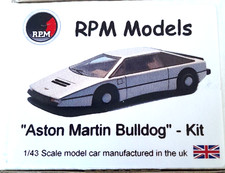 ASTON MARTIN BULL DOG KIT, WHITE METAL & RESIN, 1/43 SCALE
