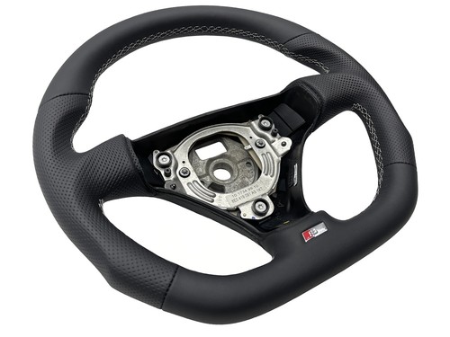 Tuning steering wheel leather