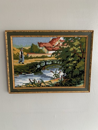Vintage french framed - vintage,