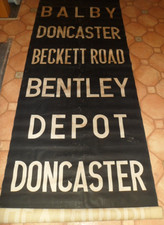 Doncaster Trolleybus blind