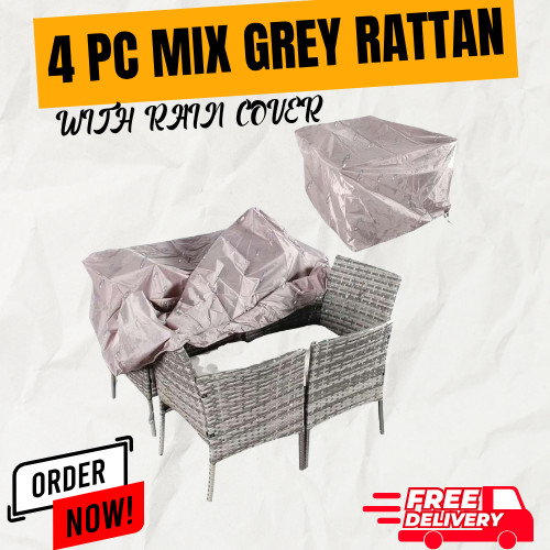 Garden rattan chairs - chairs, table