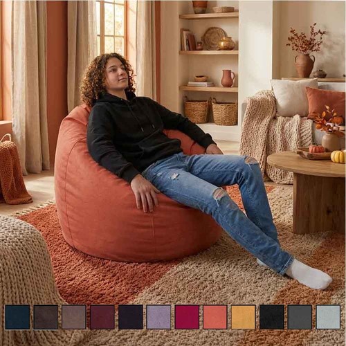 Faux suede bean - suede,