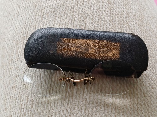 Antique pince nez - pince-nez, glasses