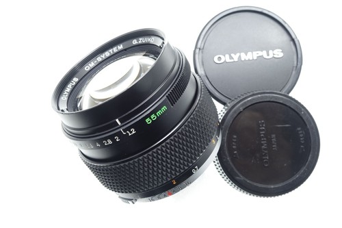Olympus 55mm g - 55mm, f/1.2