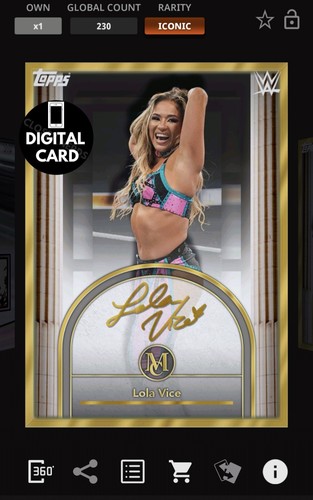 Digital topps wwe - digital,