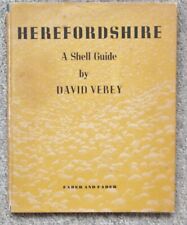 Herefordshire: A Shell Guide, David Verey, Hardback Book, 1955