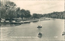 Real photo; Reading; Thames at