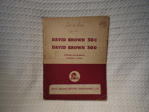 Vintage david brown tractors - brown,