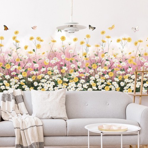 Daisies flower wall stickers - flower,