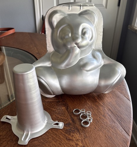 Vintage wilton teddy bear - vintage, 3d