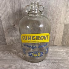 Vintage Large Gallon Clear