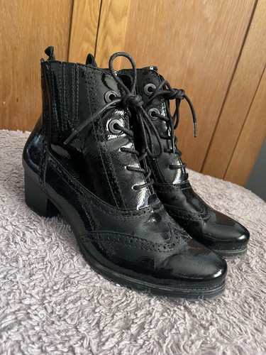 Marco tozzi ankle boots - ankle, patent
