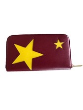 Stella McCartney Burgundy Star Wallet