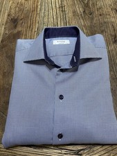 Eton Men’s Blue Checked