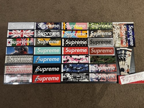 Supreme box logo sticker - box,